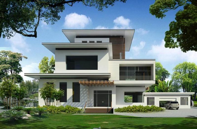 Mua biệt thự đơn lập diện tích 280m2 bể bơi riêng 3 tầng 1 tum Alluvia City Văn Giang đối diện hồ điều hòa