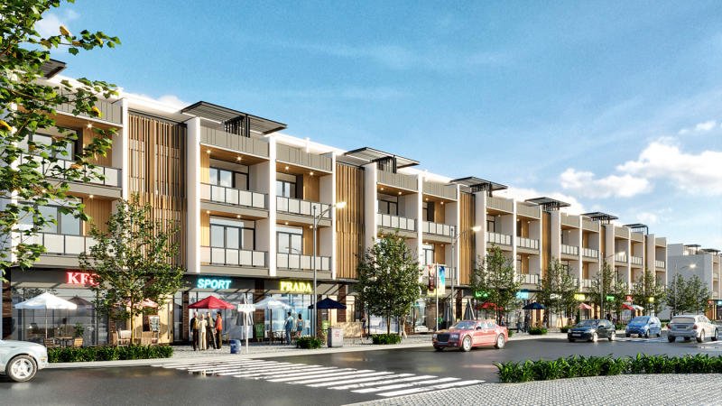 [VIP] Bán shophouse 2 mặt thoáng MT 6m Tây Tứ Trạch vừa ở kinh doanh thuận lợi Alluvia City Văn Giang