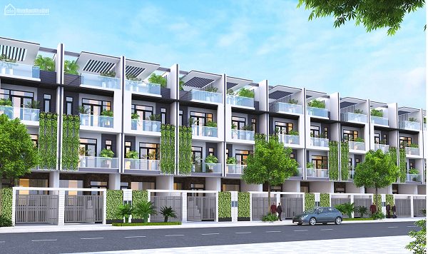 Bán nhà liền kề Tây Nam  bàn giao cao cấp mặt tiền 6m diện tích 70m2, 4 tầng Alluvia City Văn Giang